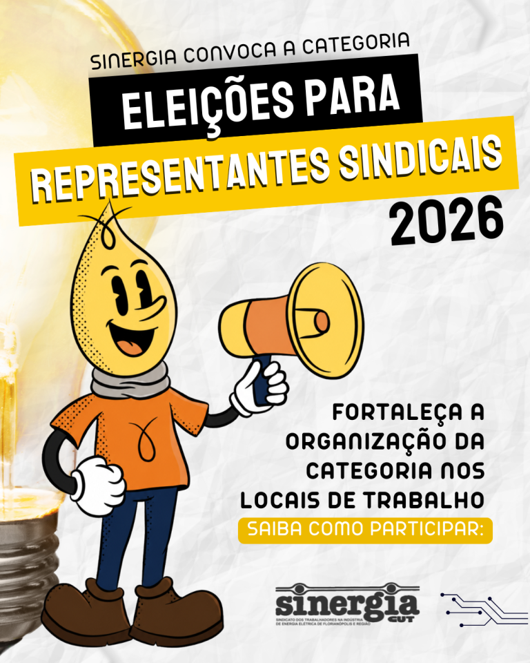 Sinergia inicia processo eleitoral para representantes sindicais de base