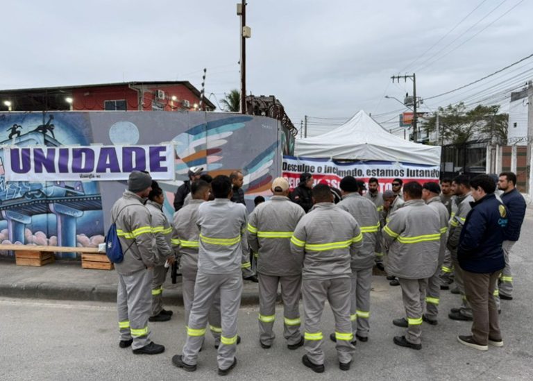Trabalhadores da SETUP, empresa terceirizada da Celesc, entram em greve por tempo indeterminado